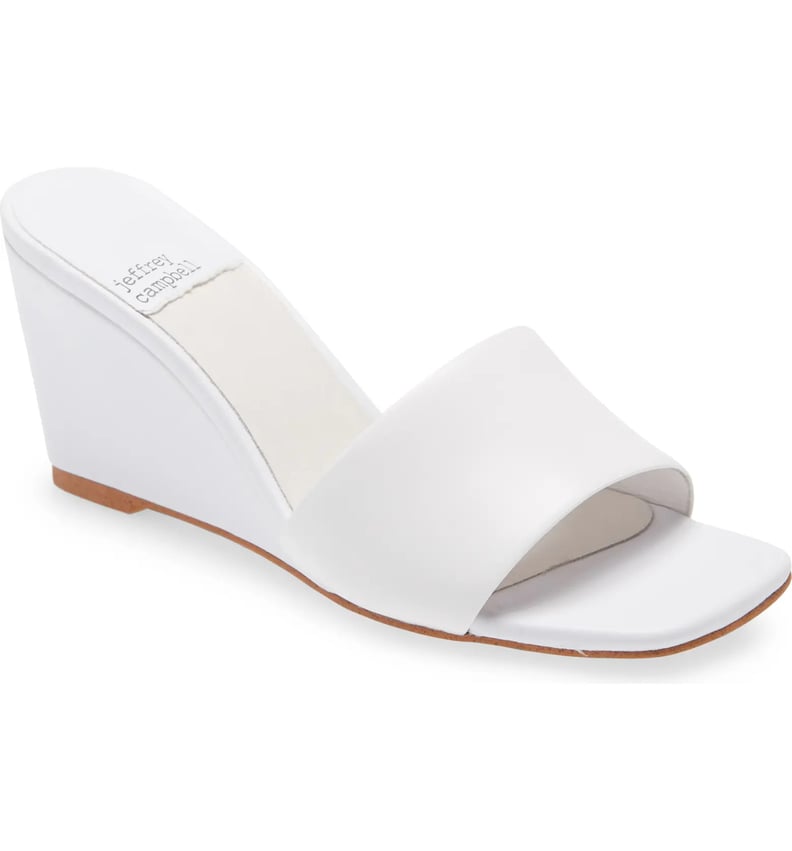 White Wedges: Jeffrey Campell Appetit Wedge Slide Sandal