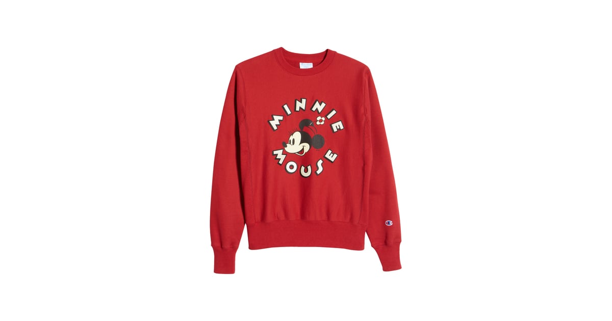 For Cosy Comfort: Disney x Champion Unisex Minnie Mouse Graphic ...