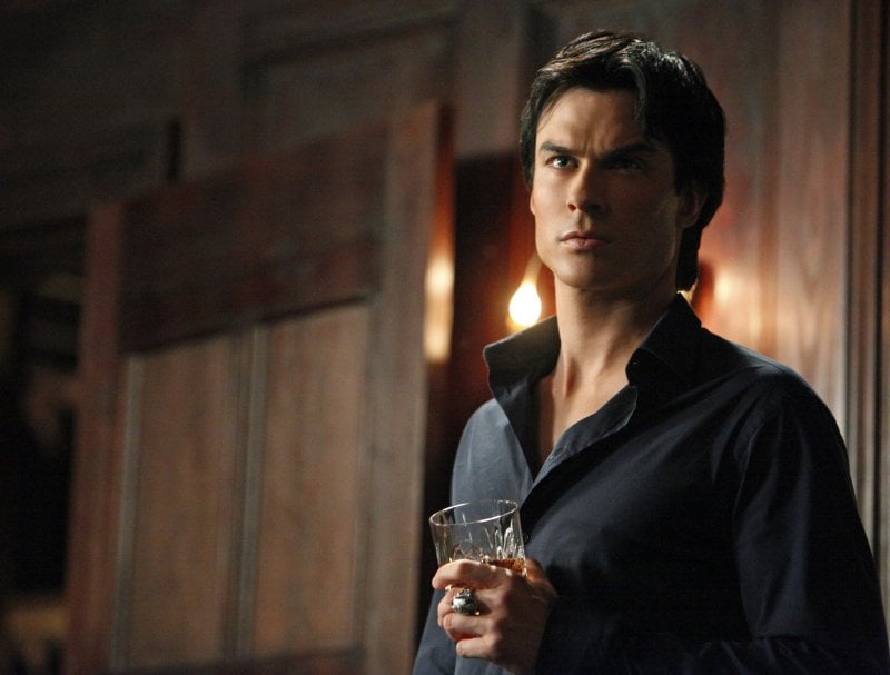 The Vampire Diaries Pictures Of Ian Somerhalder As Damon Popsugar Entertainment 2489