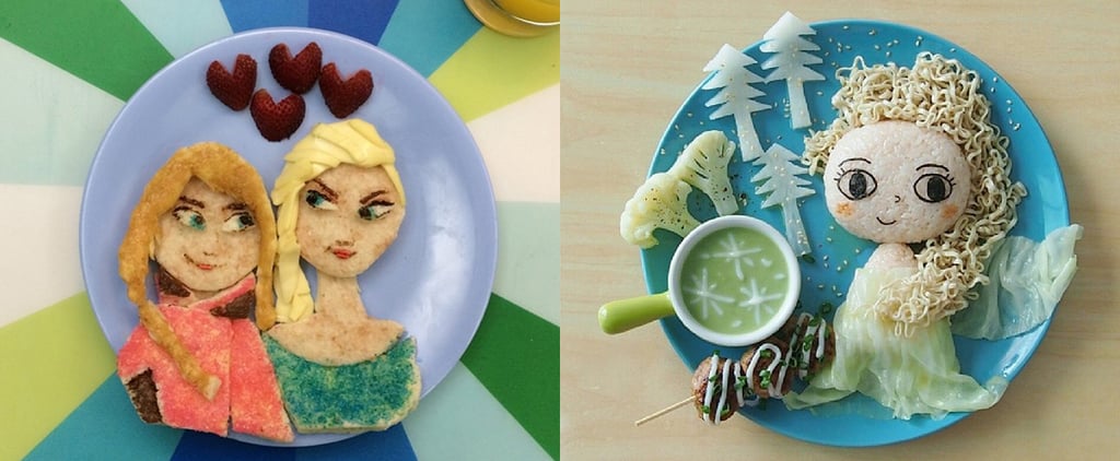 Frozen Movie Food Art