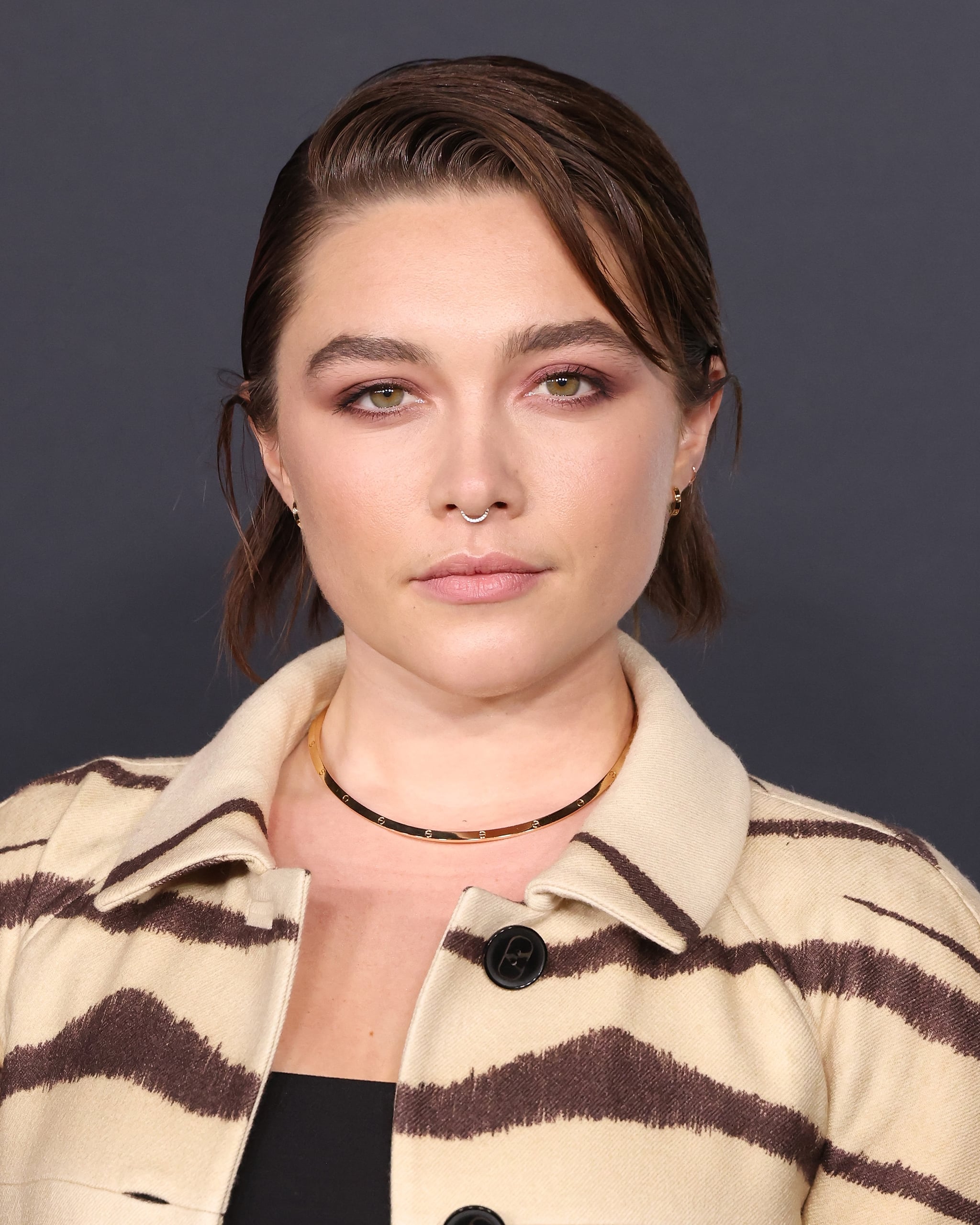 NEW YORK, NEW YORK - DECEMBER 05: Florence Pugh attends the world premierof Netflix's 