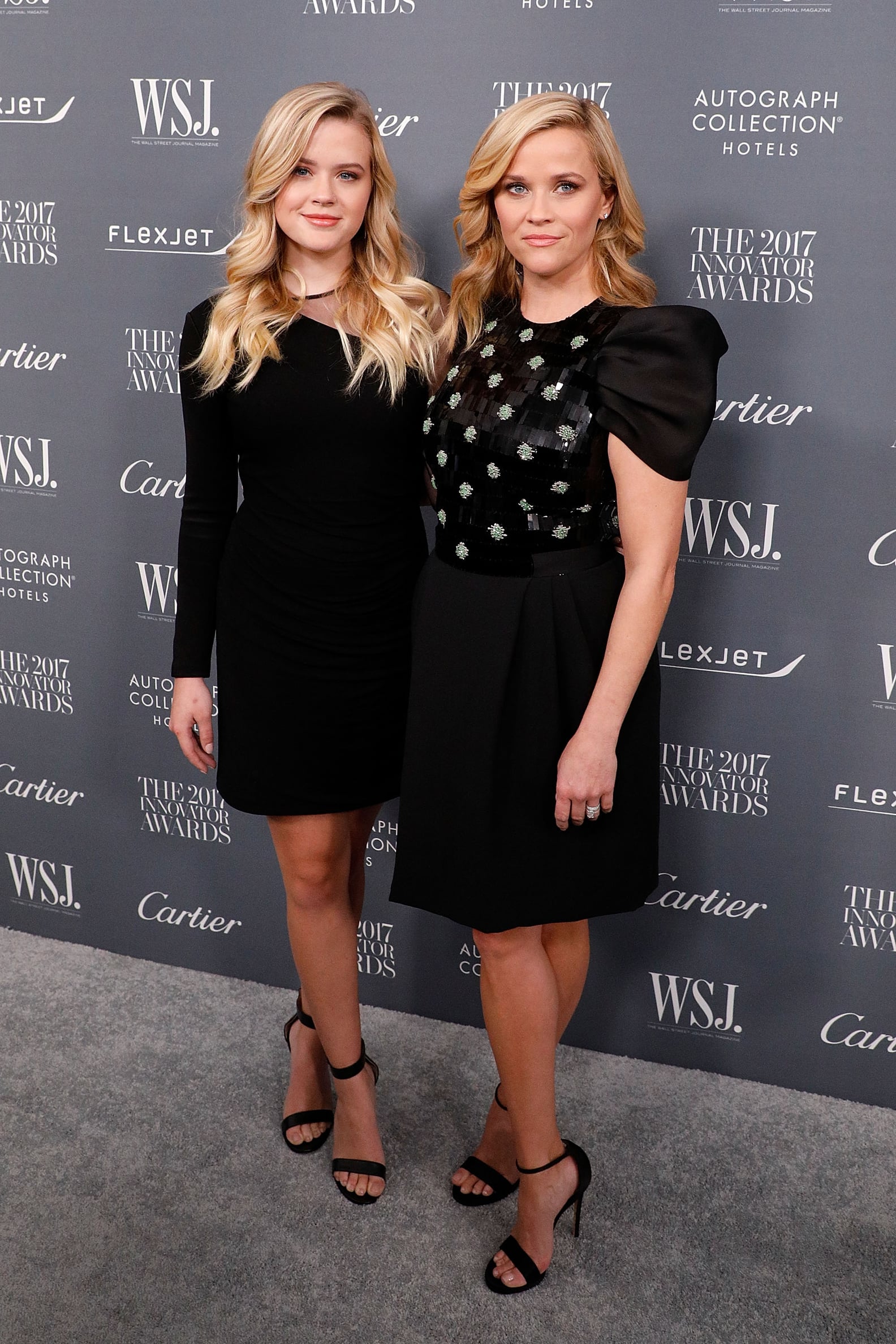 Reese Witherspoon and Ava at WSJ Magazine Awards 2017 POPSUGAR Celebrity