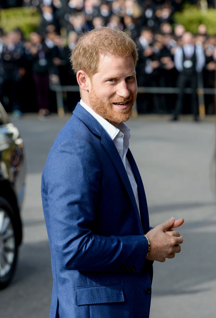 Prince Harry in Nottingham on World Mental Health Day Photos