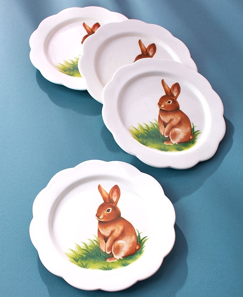 The Lakeside Collection Salad Plates 10 Last Minute Easter