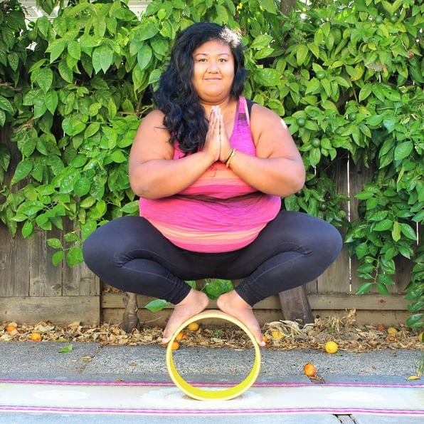 Big Gal Yoga GoFundMe Page POPSUGAR Fitness Photo 5