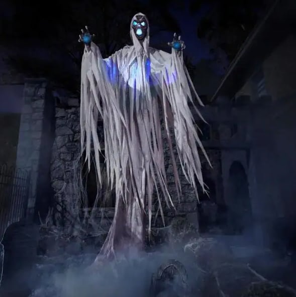 15英尺高的幽灵万圣节电子动画