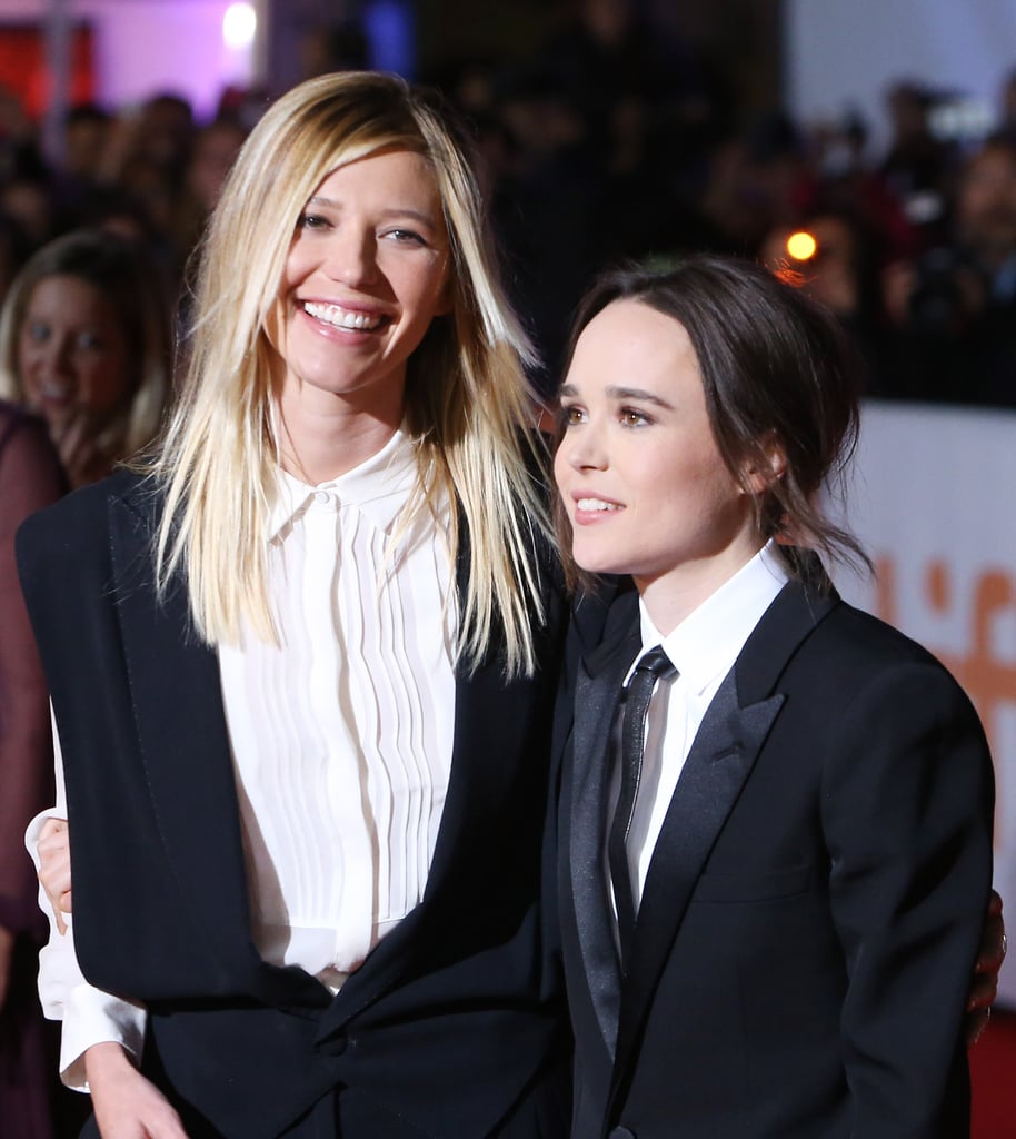 Ellen Page With Girlfriend Samantha Thomas At Tiff Pictures Popsugar Celebrity Australia