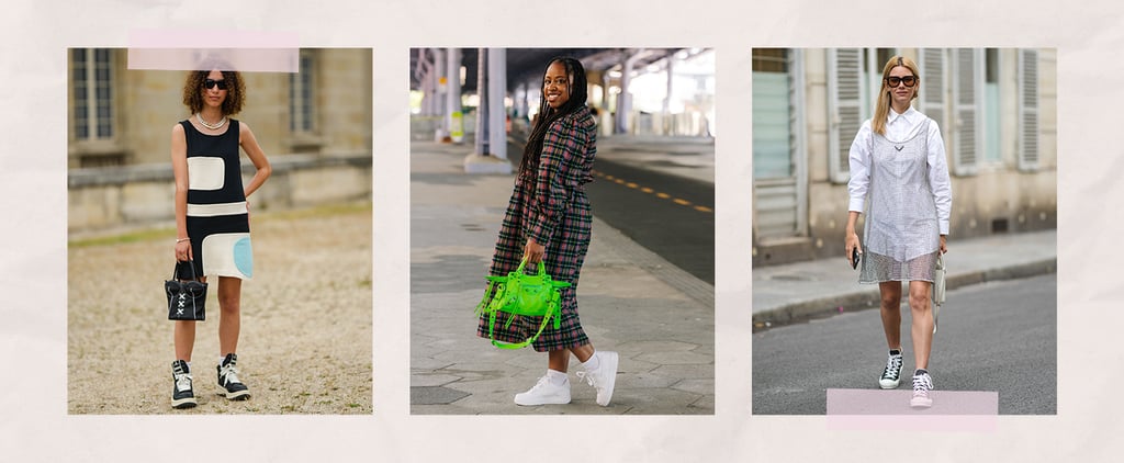 How to Wear a Dress With Sneakers