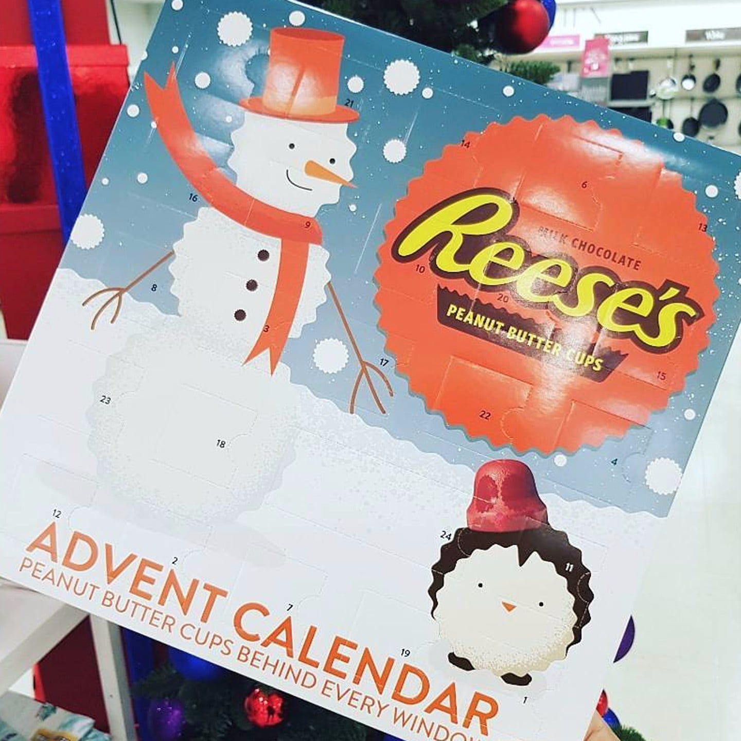 Reese's Advent Calendar POPSUGAR Food