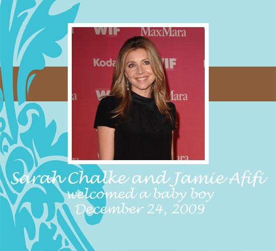 Sarah Chalke Has a Baby Boy | POPSUGAR Family
