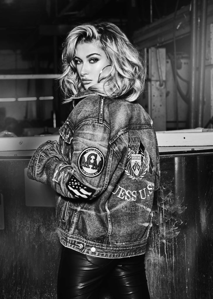 Hailey Baldwin Guess 35th Anniversary Campaign