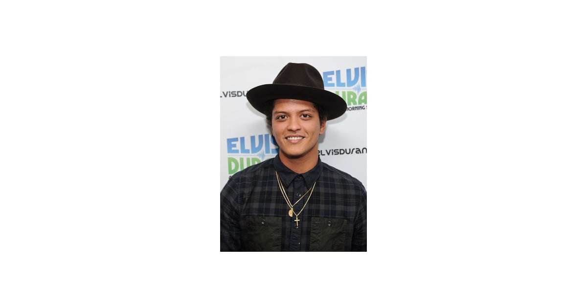 Bruno Mars POPSUGAR Celebrity