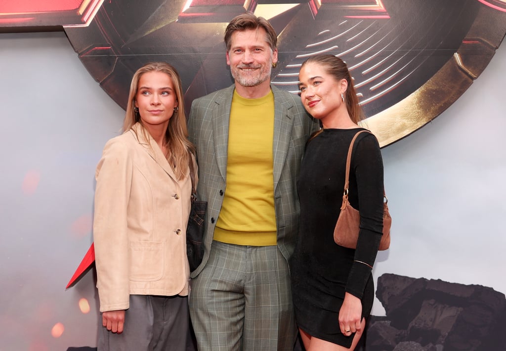Nikolaj Coster-Waldau Brings Daughters to The Flash Premiere