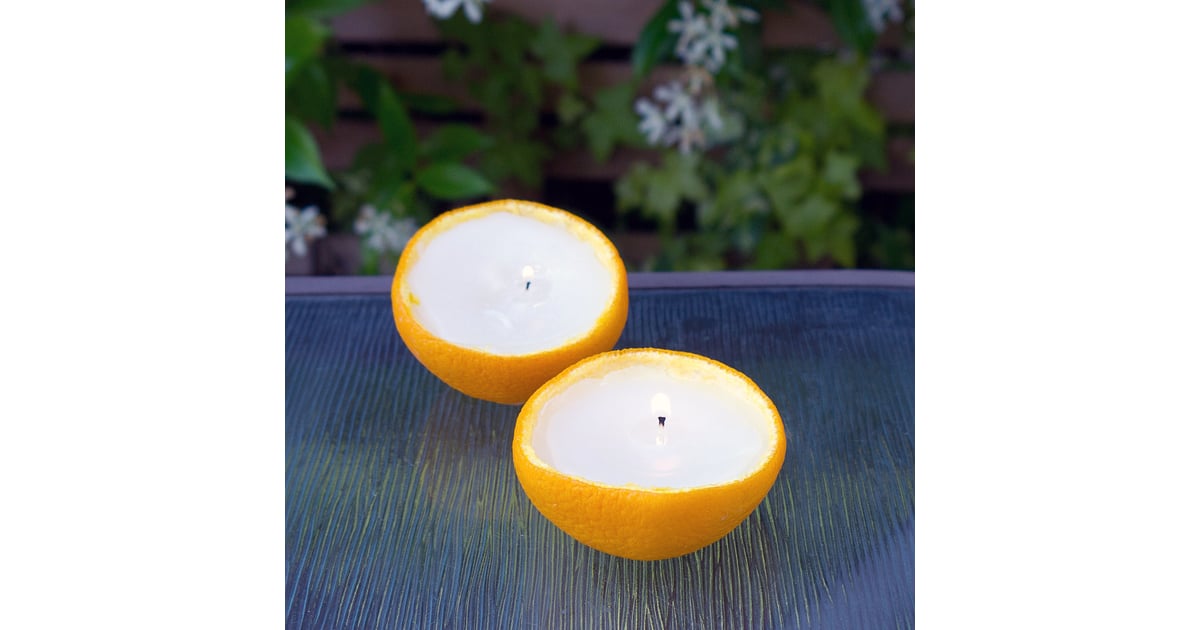 Scented Orange Candles DIY Projects For the Weekend POPSUGAR Smart