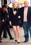 Margot Robbie Is a Walking Beauty in This Sexy, Sheer Minidress