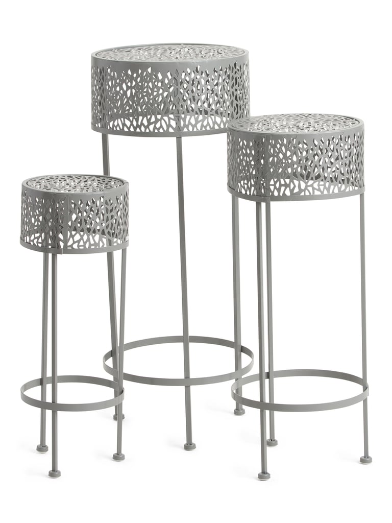 Set of Outdoor Plant Stands