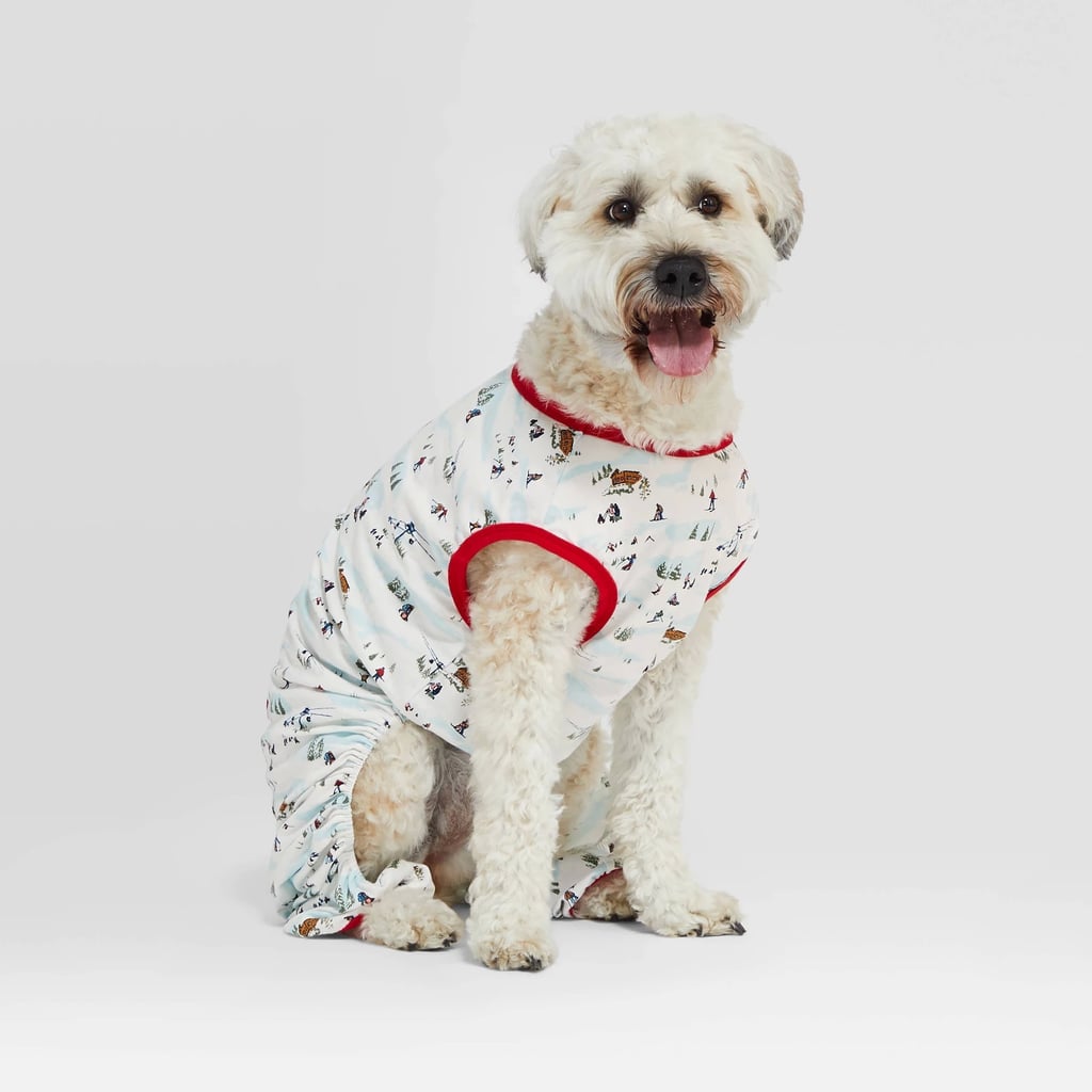 Pet Holiday Ski Scene Pajamas