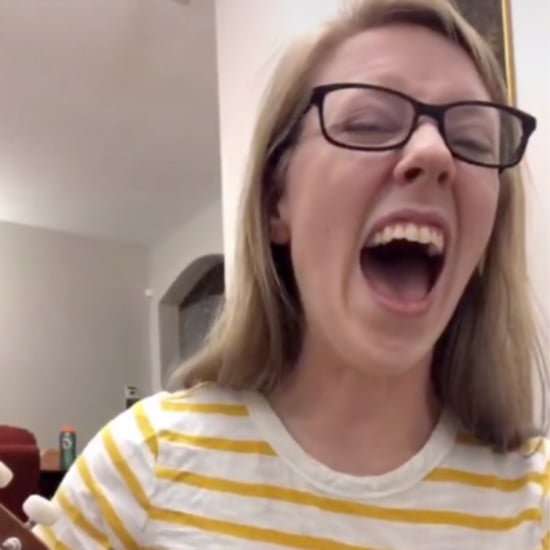 Teacher Writes Funny "Song" to Describe Online Teaching
