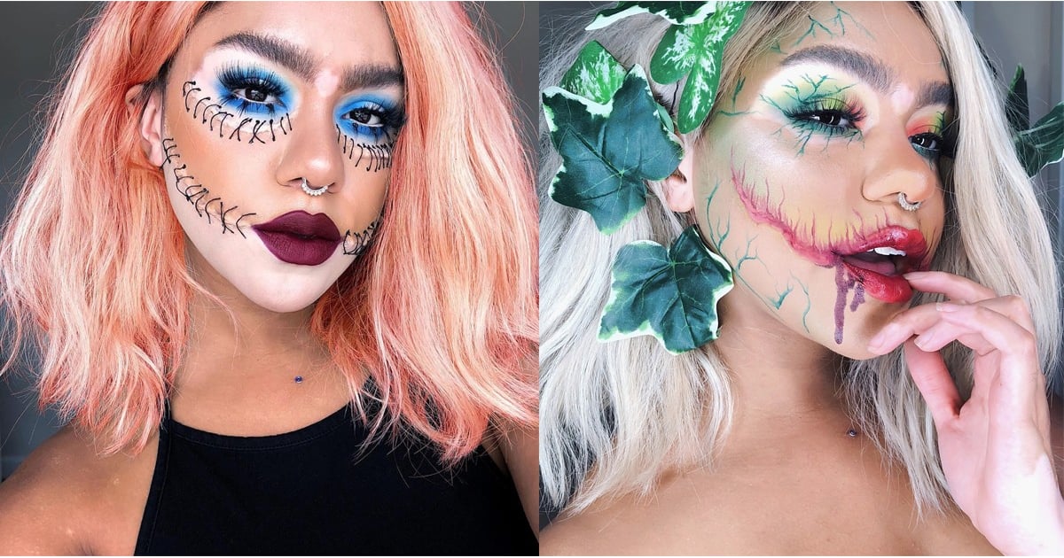 Vitiligo Makeup Artist Halloween Looks | POPSUGAR Beauty