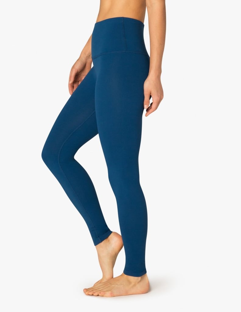 Beyond Yoga Spacedye Take Me Higher Legging in Sapphire Blue Heather