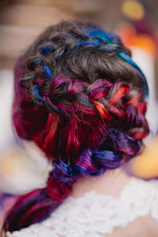 Rainbow Hair Bride | 2016