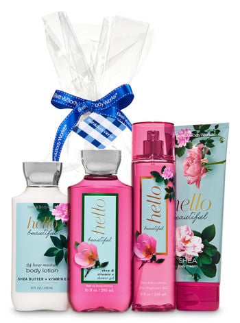 Bath and Body Works Hello Beautiful Gift Kit