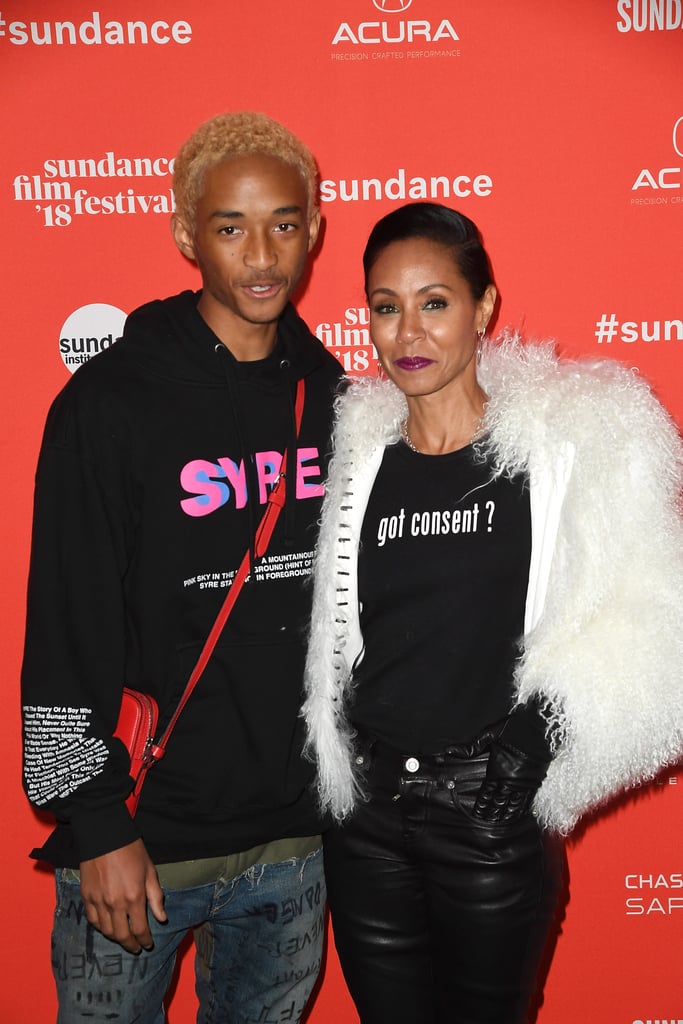 Jada Pinkett and Jaden Smith at 2018 Sundance Film Festival