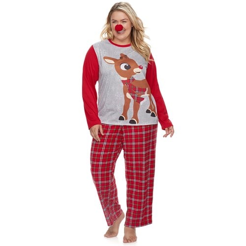 Jammies For Your Families Rudolph the Red-Nosed Reindeer Pajama