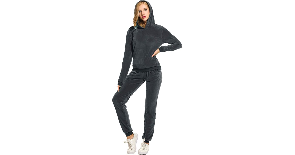 Hotouch Solid Velour Sweatsuit Set | Cozy and Comfortable Lounge Sets ...