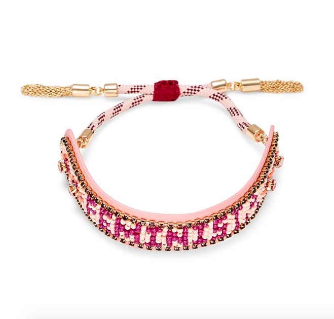 From Rebecca Minkoff's GRL PWR shop comes the Feminista Seed Bead Friendship Bracelet (£63) for you and your patriarchy-fighting sisters.