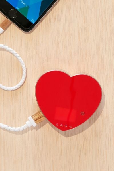 I Heart You Portable Power Charger