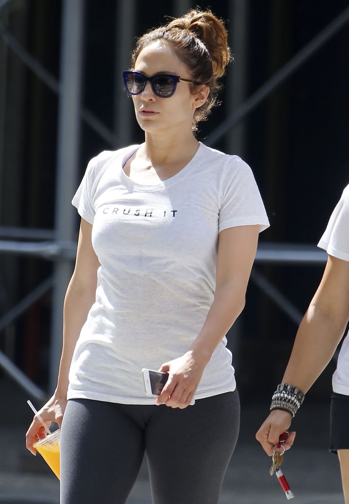 Jennifer Lopez Crush It Gym T-Shirt | POPSUGAR Latina Photo 3