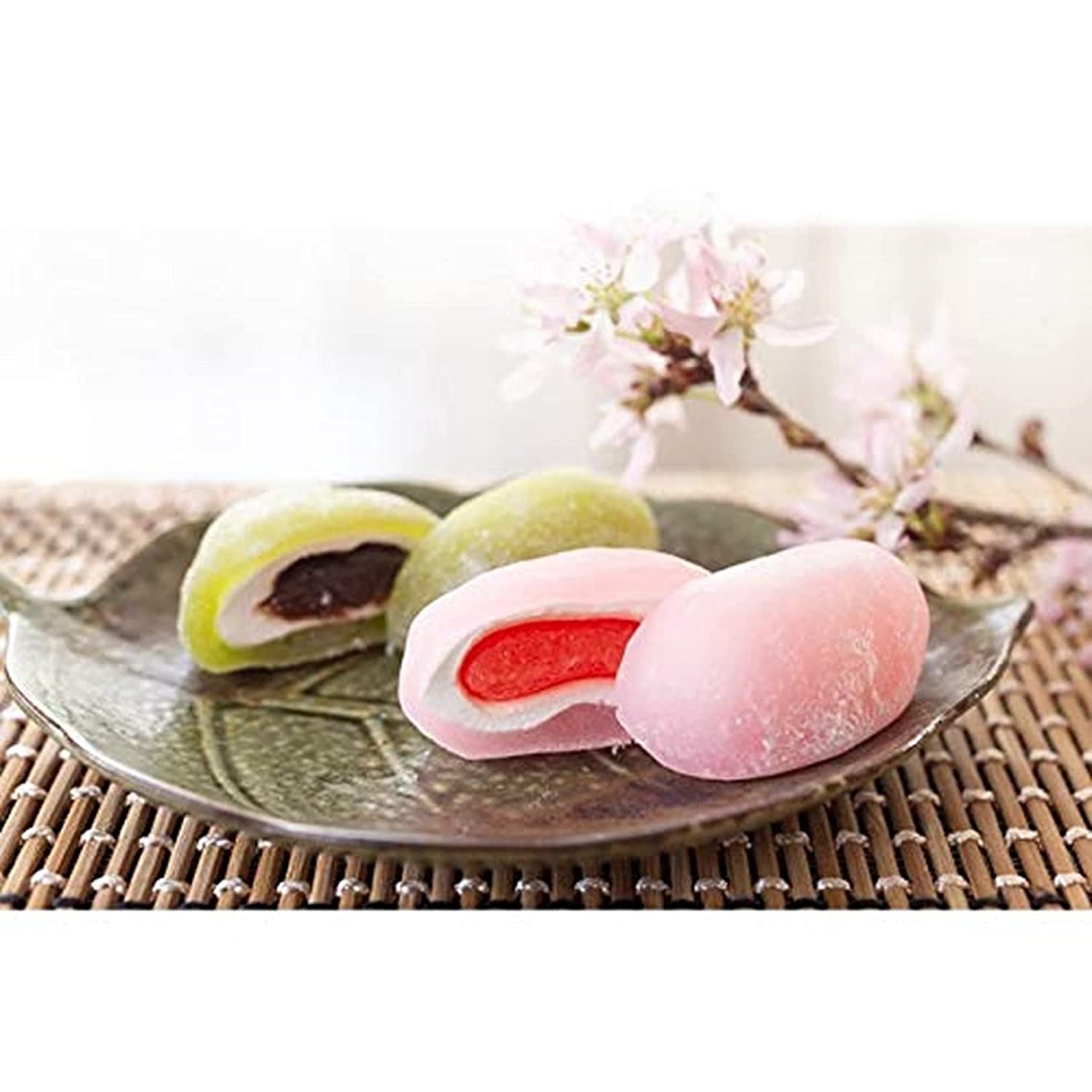 Mochi is a Japanese rice cake made of glutinous rice pounded into... News  Photo - Getty Images