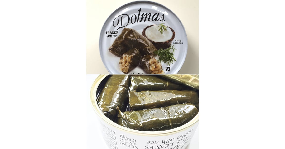 Dolmas The Best Canned Goods From Trader Joe's 2020 POPSUGAR