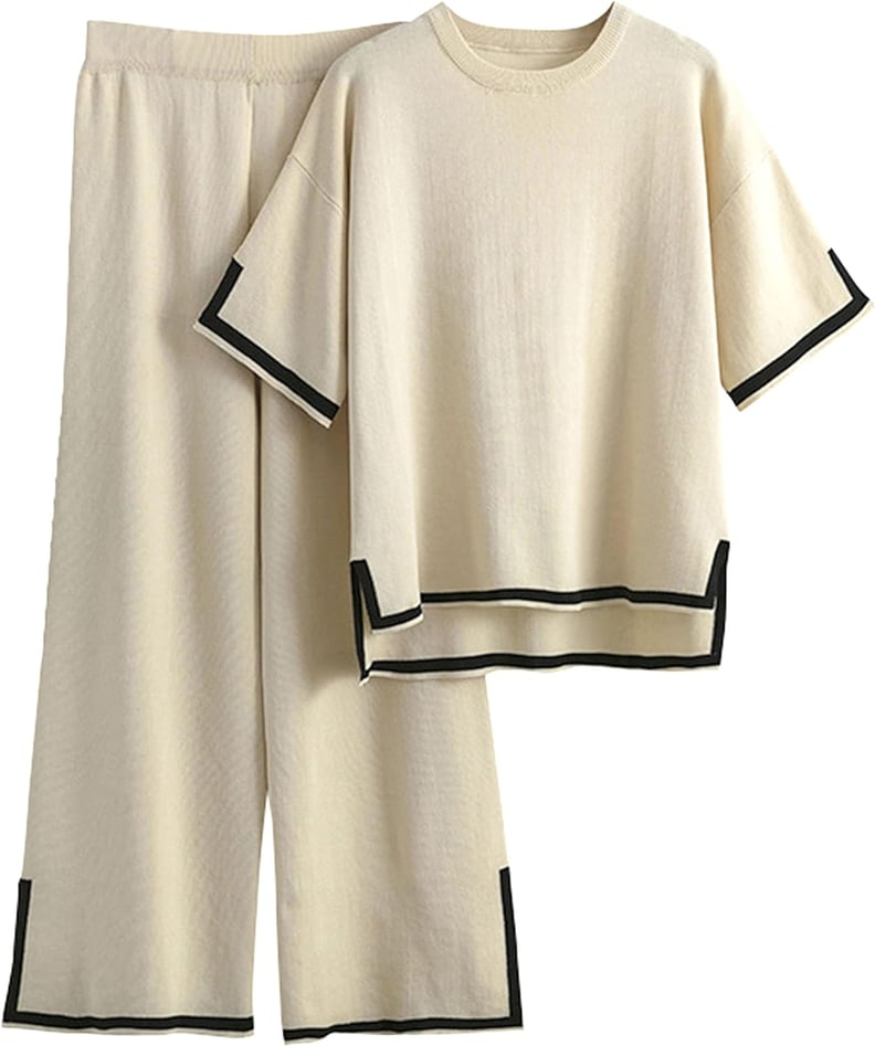 ZESICA Women's Long Sleeve Crop Top and Pants Pajama Sets 2 Piece Jogger  Long Sleepwear Loungewear Pjs Sets : : Clothing, Shoes &  Accessories