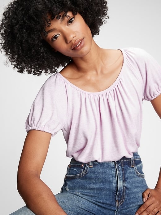 Gap Puff Sleeve Top