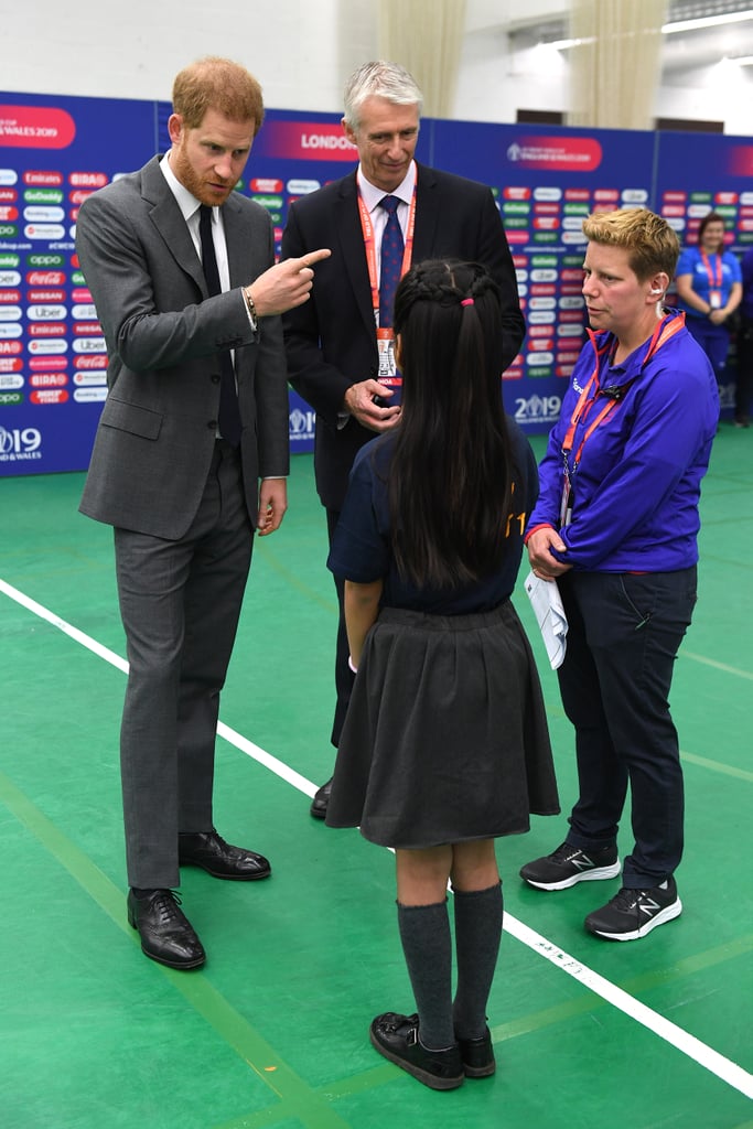 Prince Harry at Opening of Cricket World Cup 2019