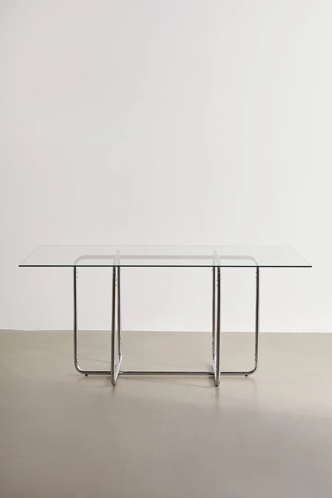 A Glass Table: Selene Glass Dining Table