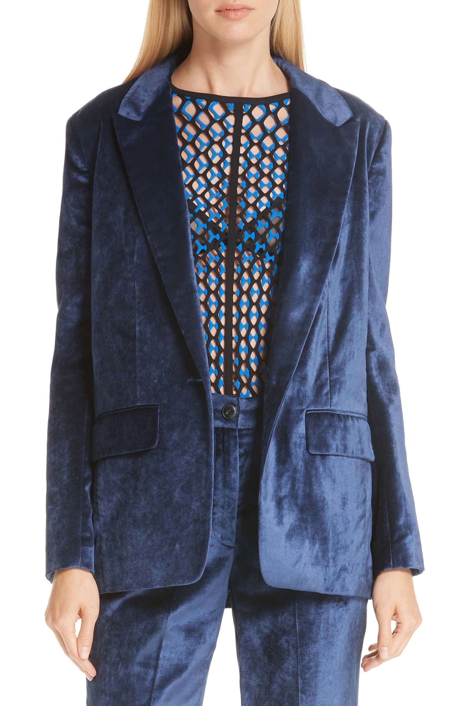 rag and bone blue blazer