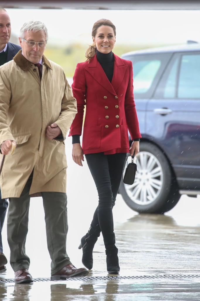 Kate Middleton Red Jacket May 2019