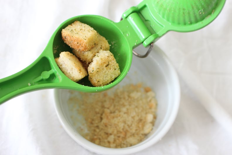 Turn Croutons Into Breadcrumbs