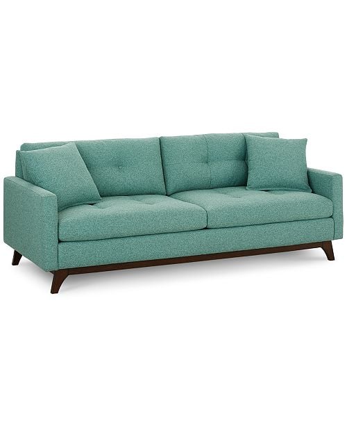 Nari Fabric Tufted Estate Sofa