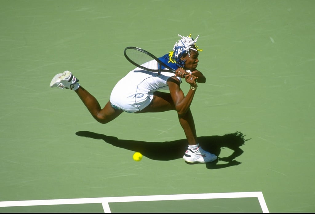 维纳斯·威廉姆斯在1998年的澳大利亚公开赛展开竞争