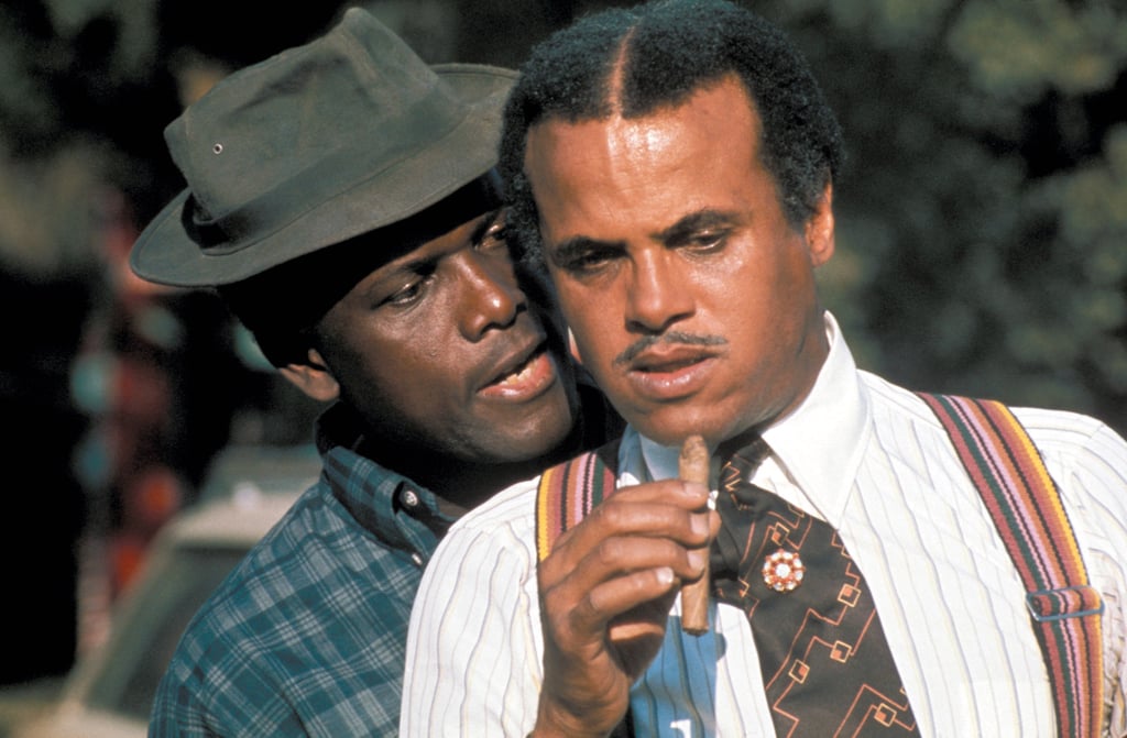 Both Belafonte and Poitier appeared in the 1974 comedy movie "Uptown Saturday Night," from which this still is taken.
