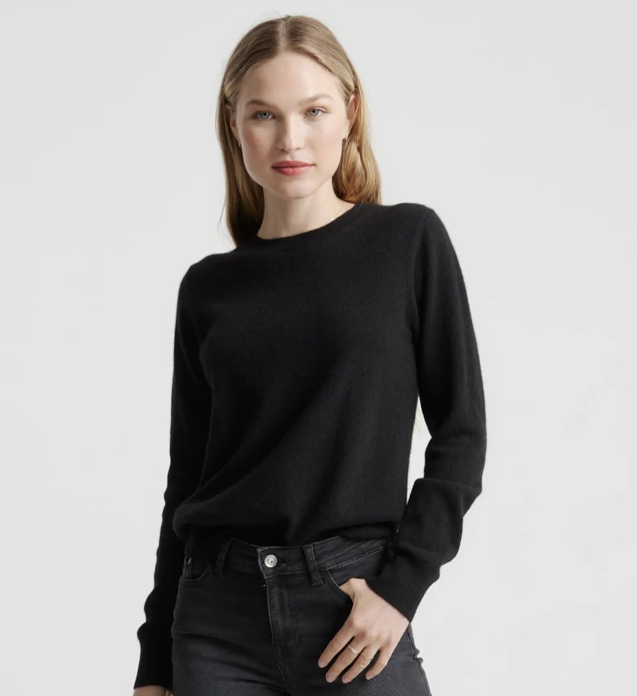 Quince Cashmere Crewneck Sweater