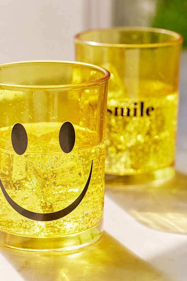 Urban Outfitters Smile Glass