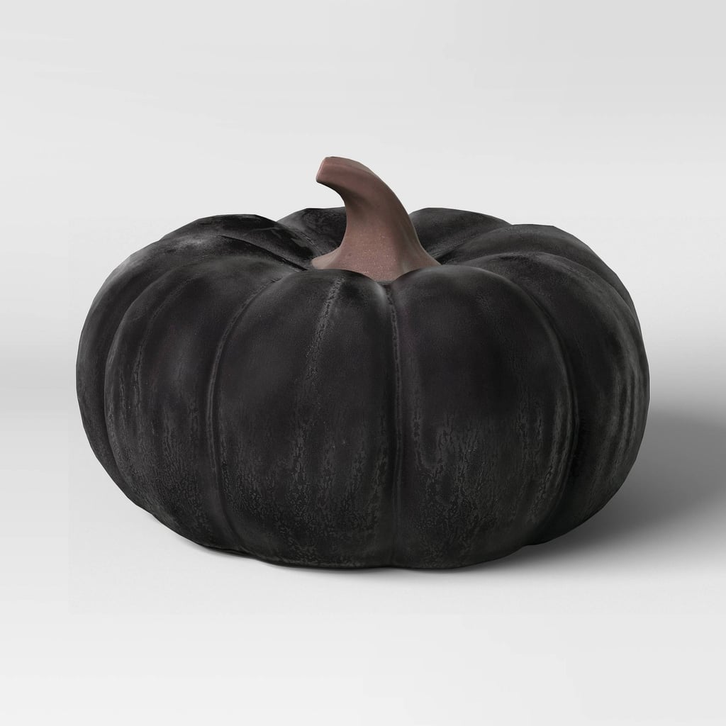 A Moody Vibe: Target Threshold Large Ceramic Stoneware Pumpkin Black