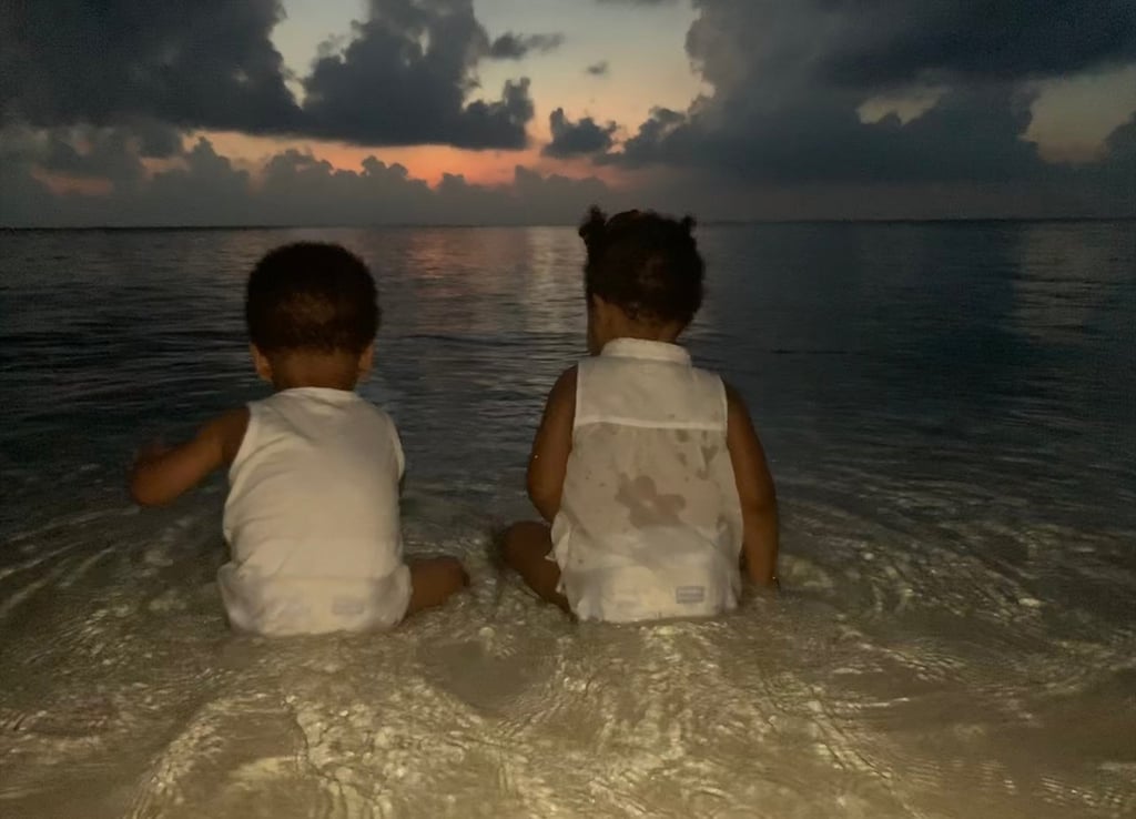 Beyoncé With Rumi and Sir Pictures December 2018