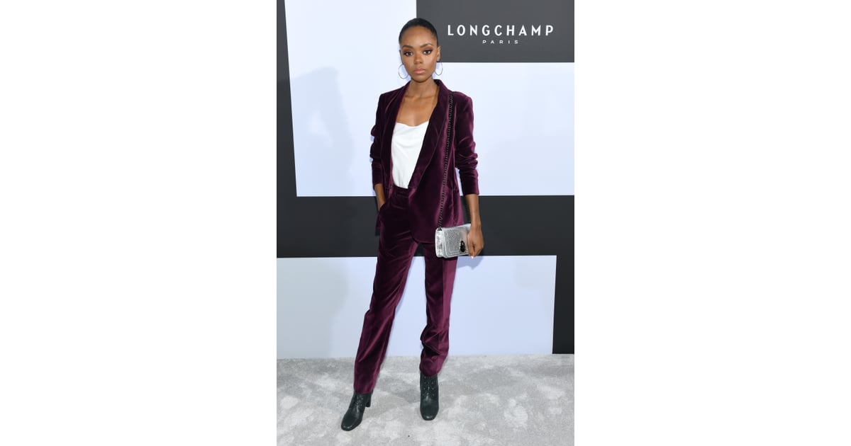 Ashleigh Murray at Longchamp Fall 2019 | Celebrities in the Front Row