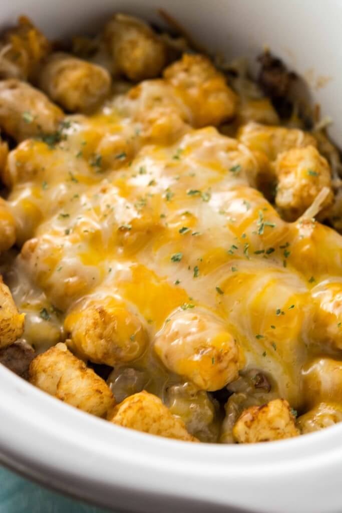 breakfast tater tot casserole calories